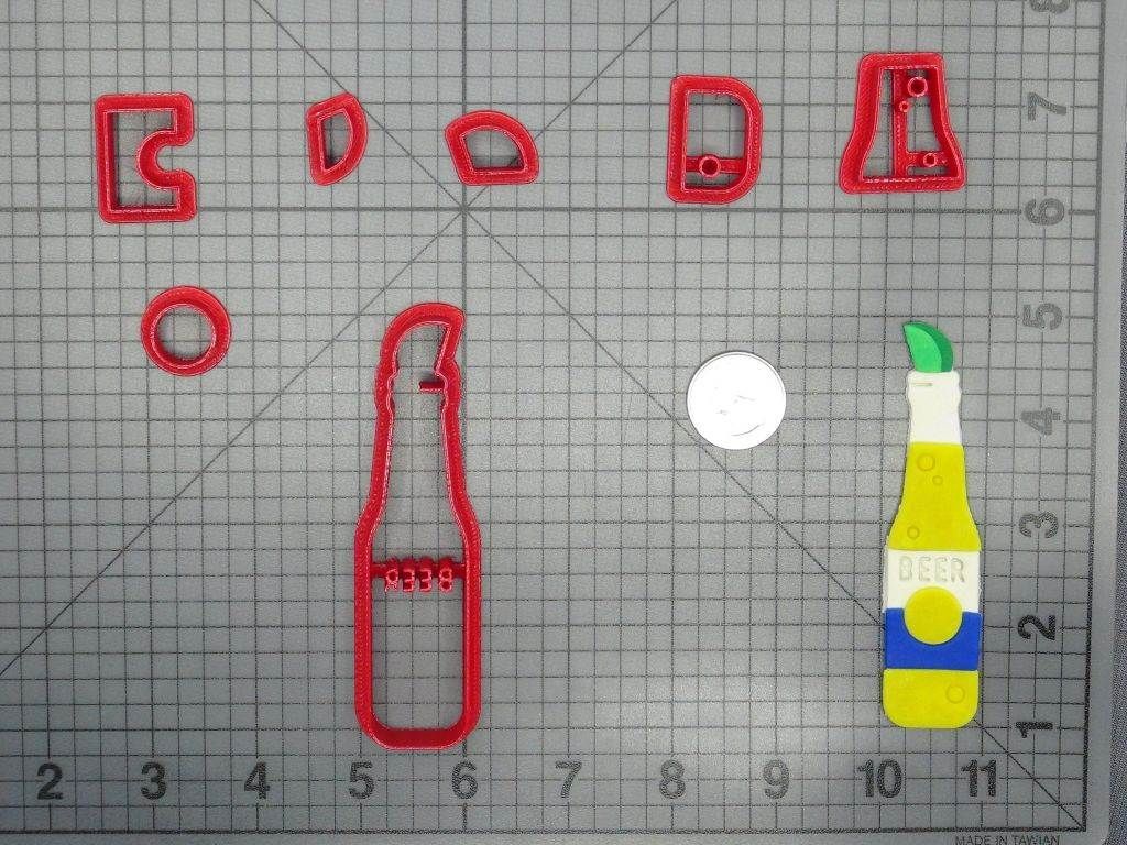 Beer with Lime 266-D275 Cookie Cutter Set