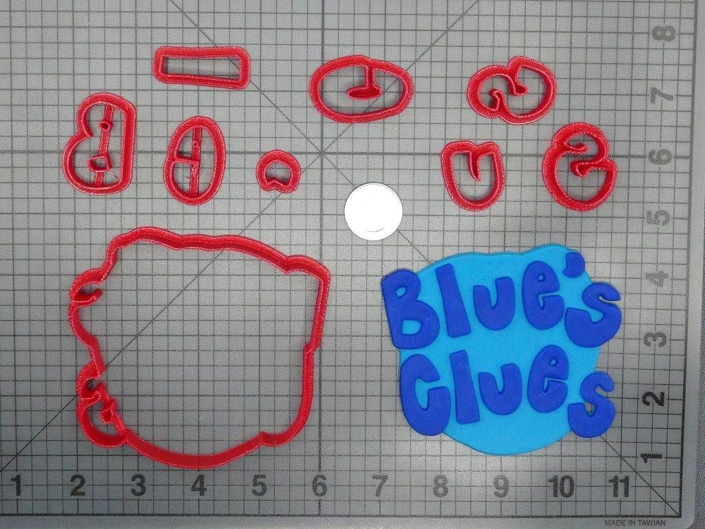 Blues Clues Logo 266-D278 Cookie Cutter Set