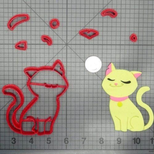 Cat Body 266-D356 Cookie Cutter Set