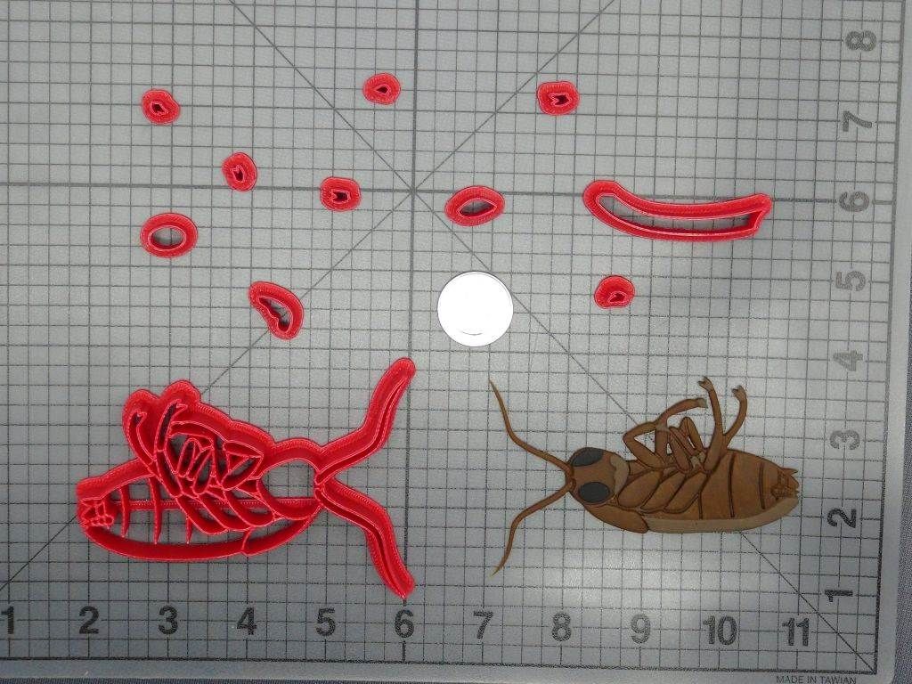 Cockroach Body 266-D262 Cookie Cutter Set