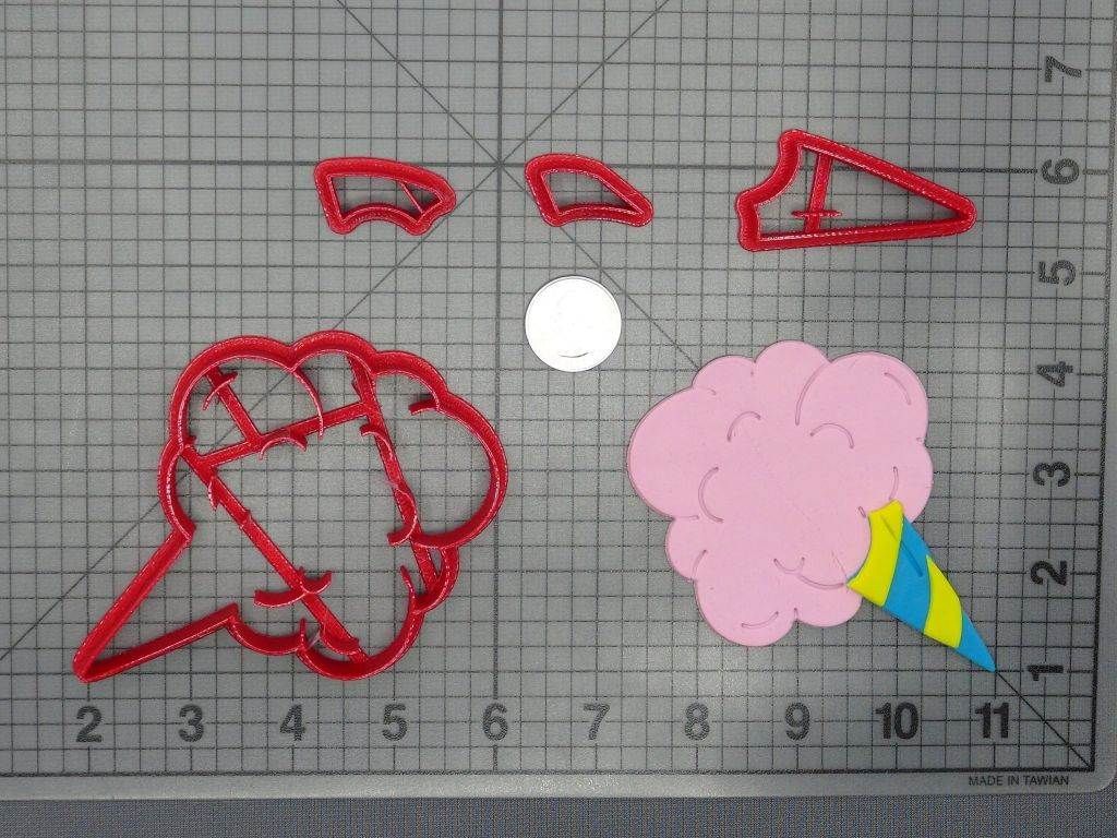 Cotton Candy 266-D332 Cookie Cutter Set