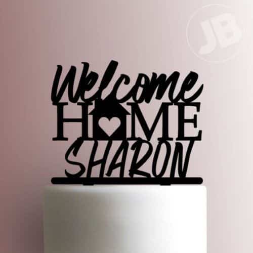 Custom Welcome Home 225-873 Cake Topper