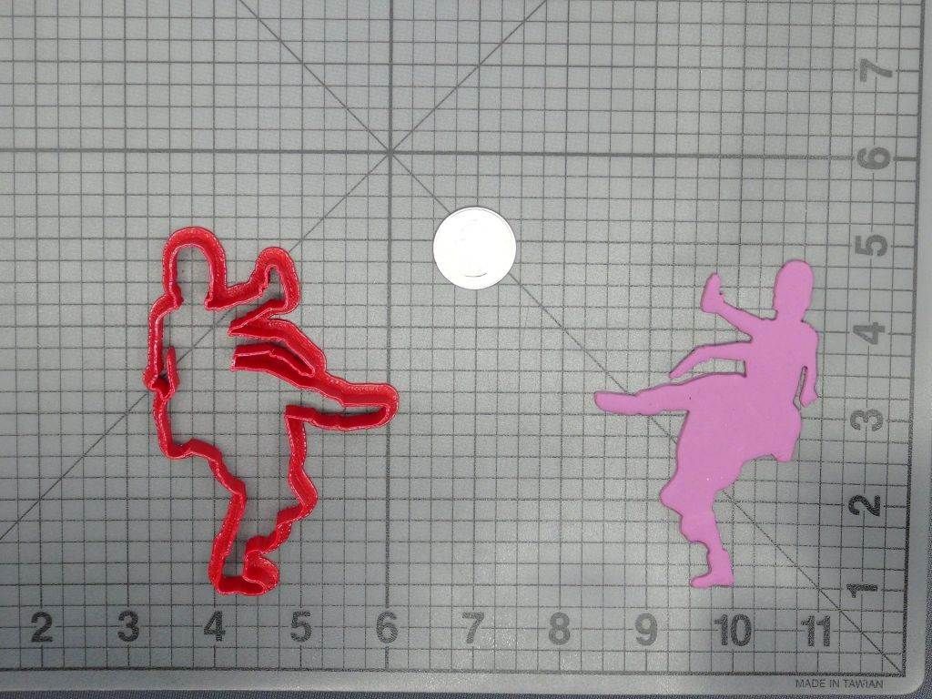 Dance Move 266-D306 Cookie Cutter Silhouette