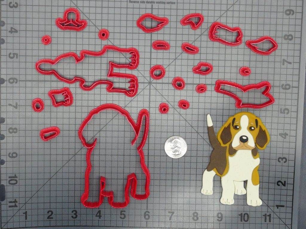Dog - Beagle Body 266-D369 Cookie Cutter Set