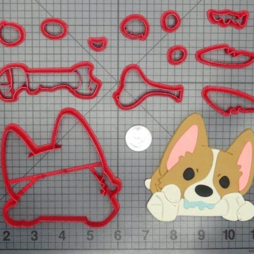 Dog - Corgi Body with Bone 266-D325 Cookie Cutter Set