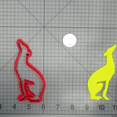 Dog - Greyhound Body 266-D302 Cookie Cutter Silhouette