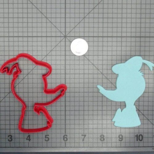 Donald Duck Face 266-D339 Cookie Cutter Silhouette