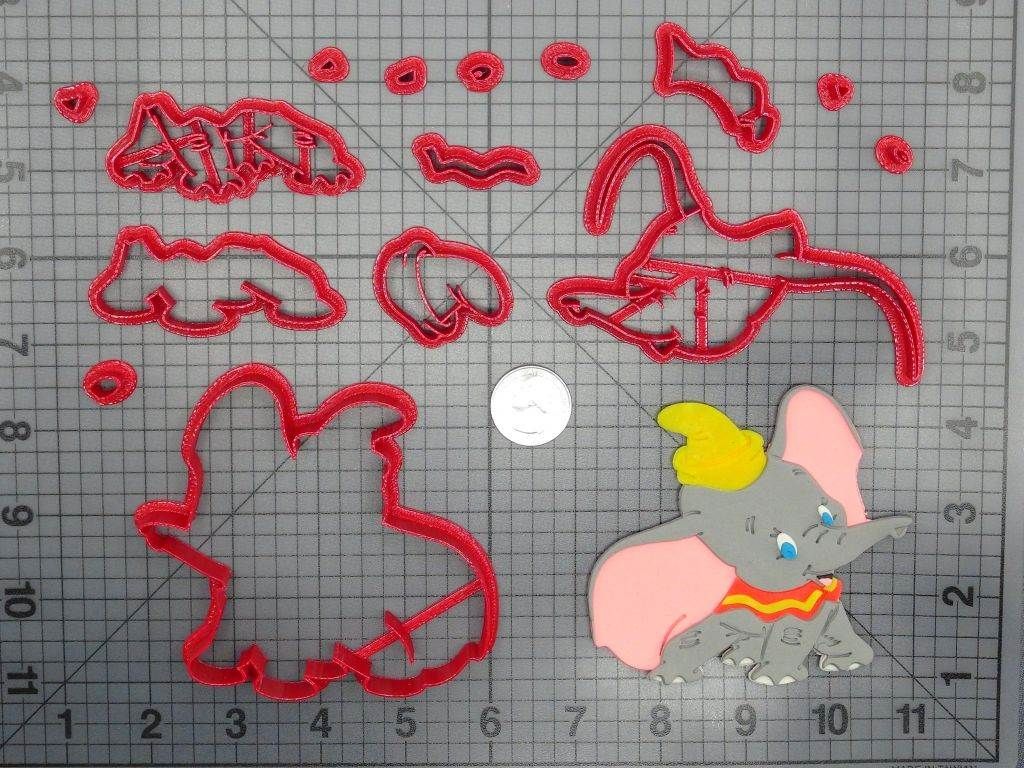 Dumbo Body 266-D367 Cookie Cutter Set