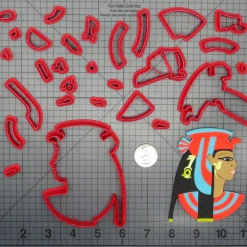 Egyptian Pharaoh 266-D295 Cookie Cutter Set