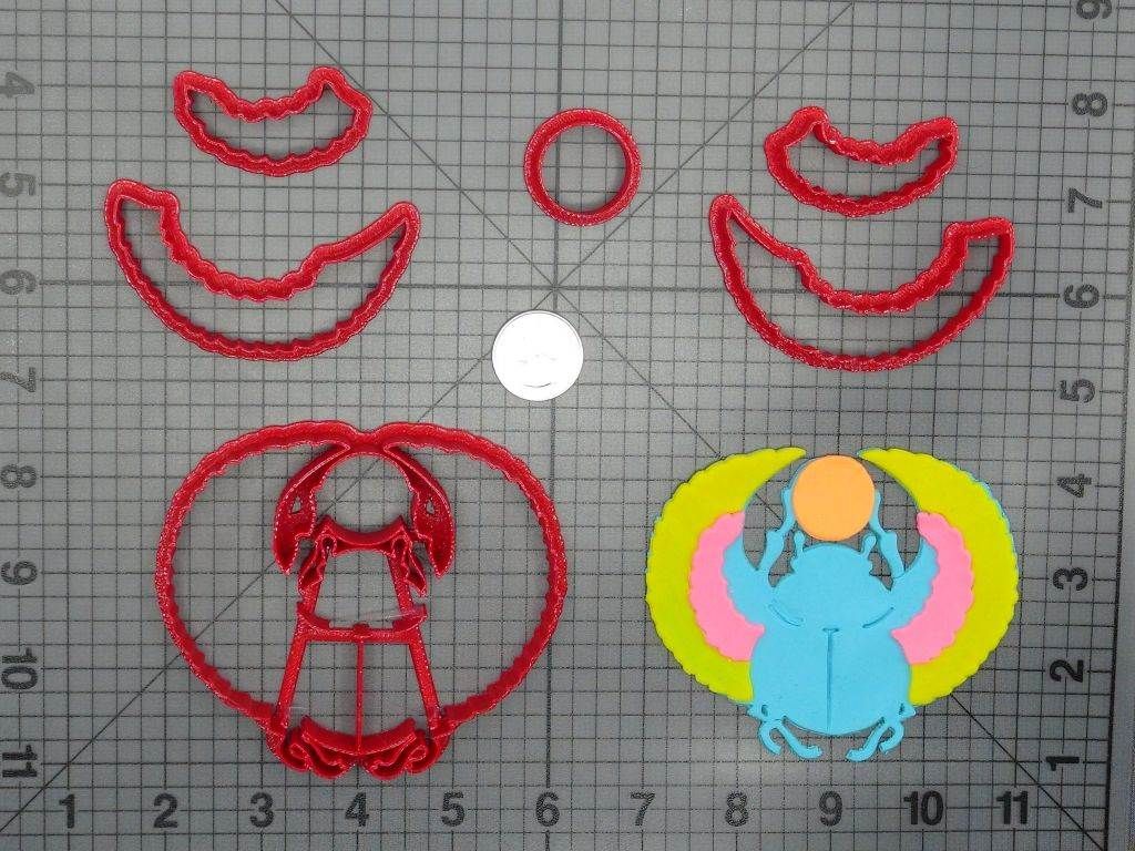 Egyptian Scarab 266-D513 Cookie Cutter Set