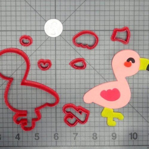 Flamingo Body 266-D366 Cookie Cutter Set