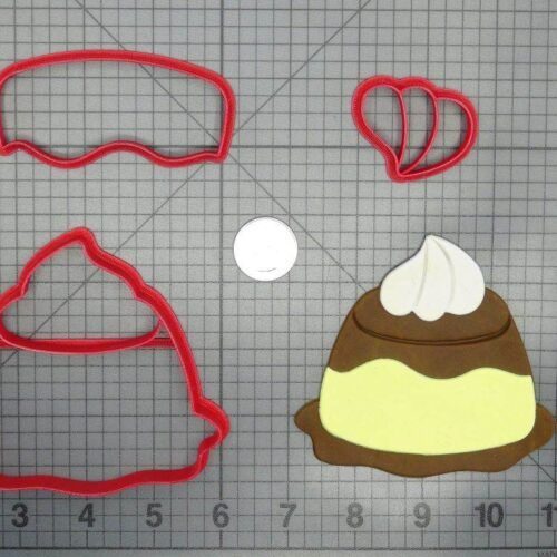 Flan Dessert 266-D279 Cookie Cutter Set