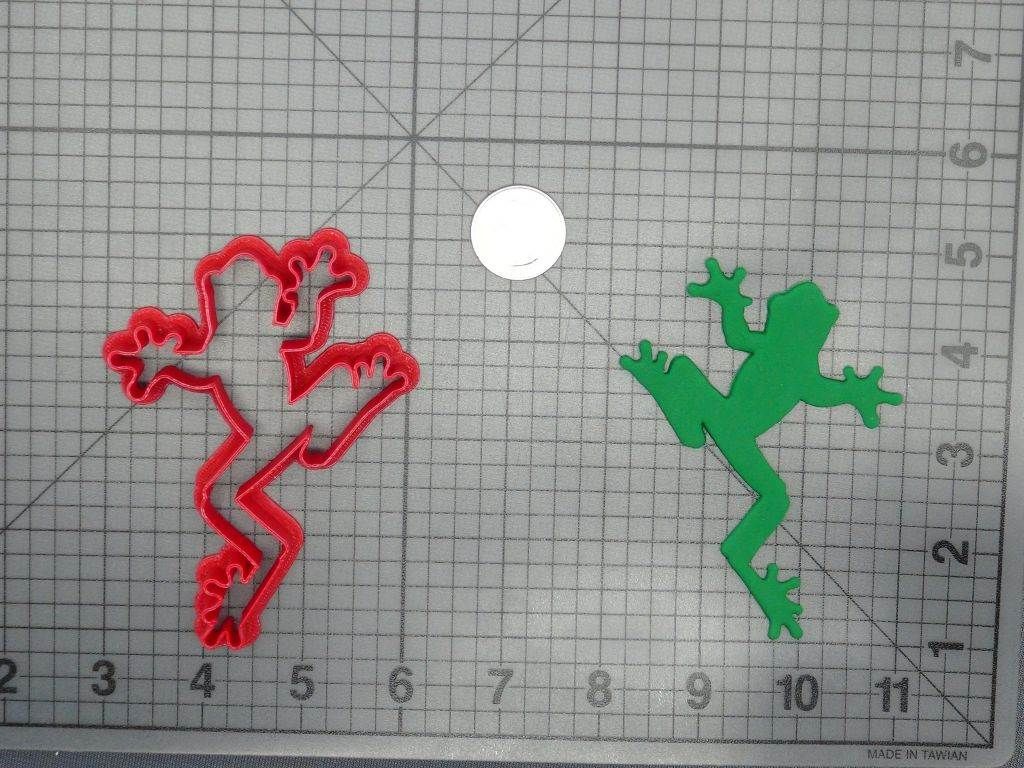 Frog Body 266-D235 Cookie Cutter Silhouette