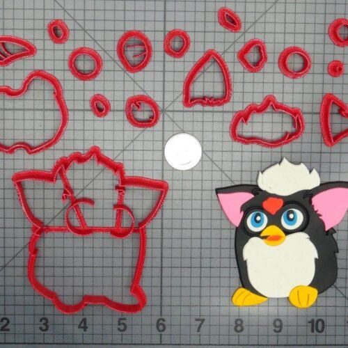 Furby Body 266-D315 Cookie Cutter Set