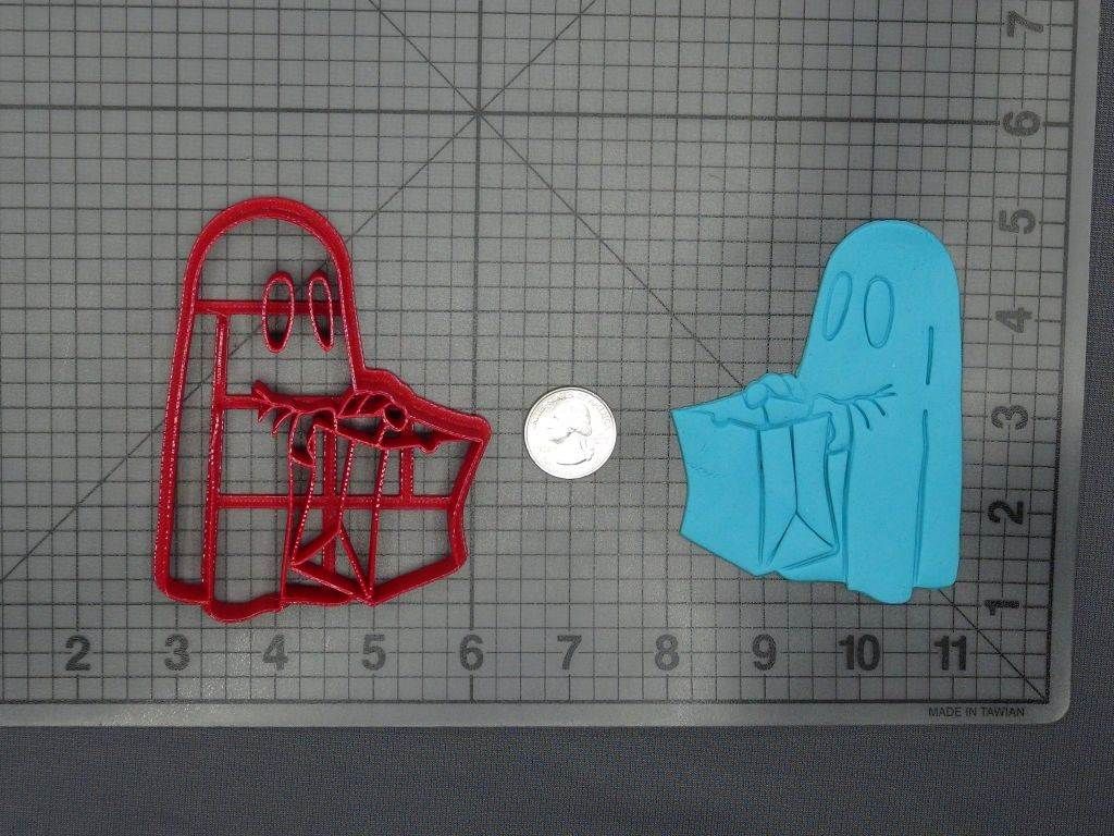 Ghost Trick or Treating 266-D947 Cookie Cutter