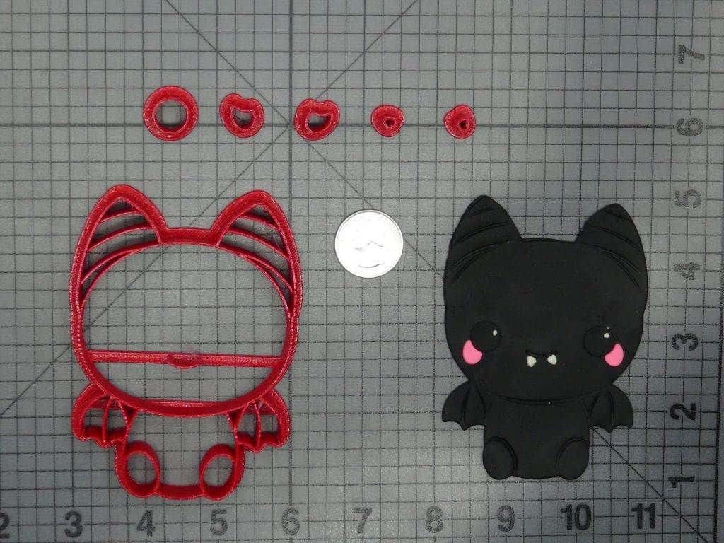 Halloween - Bat 266-D888 Cookie Cutter Set