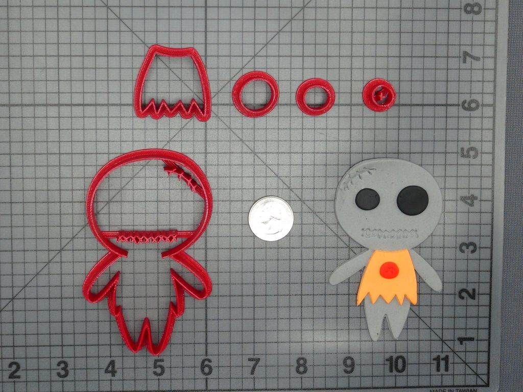 Halloween - VooDoo Doll 266-D757 Cookie Cutter Set