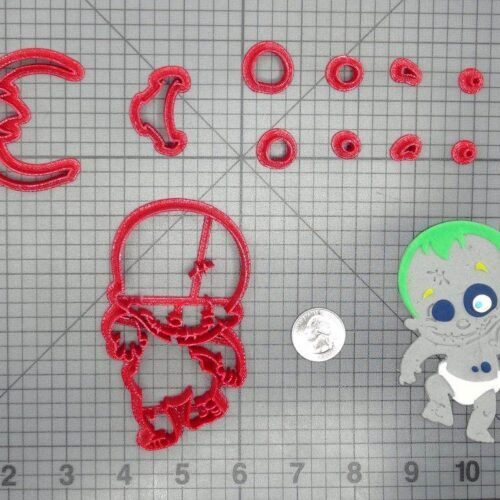 Halloween - Zombie Baby 266-D837 Cookie Cutter Set