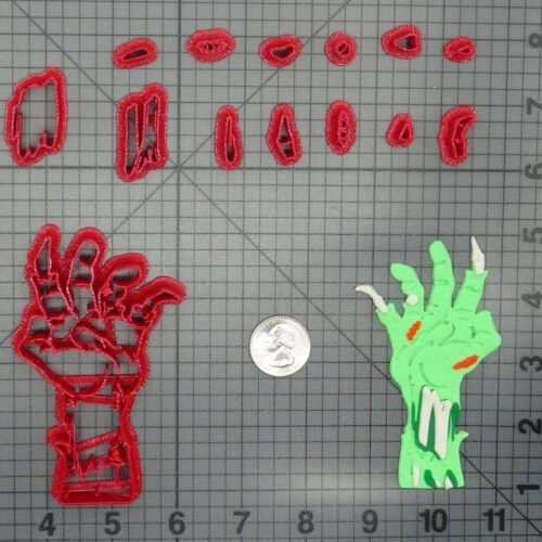 Zombie Hand 266-D850 Cookie Cutter Set