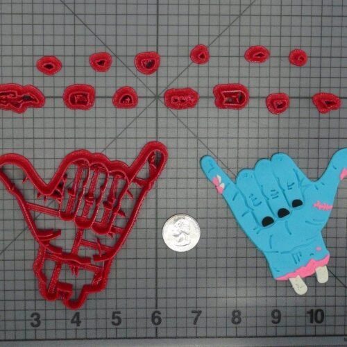 Halloween - Zombie Hang Loose Hand 266-D856 Cookie Cutter Set