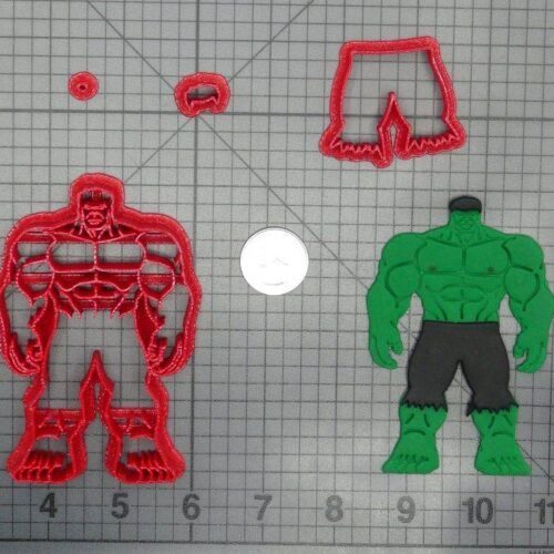 Hulk Body 266-D347 Cookie Cutter Set