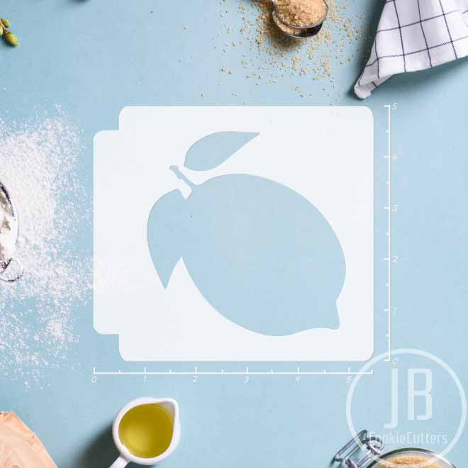 Lemon Lime 783-C134 Stencil Silhouette