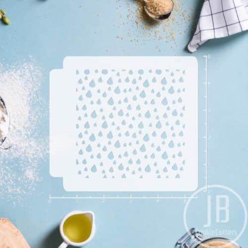 Pattern - Raindrop 783-C225 Stencil