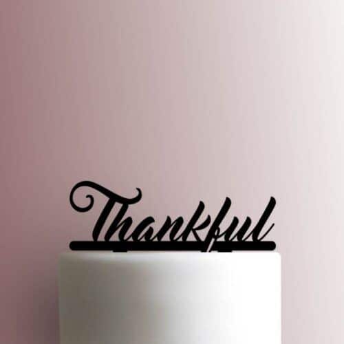 Thankful 225-918 Cake Topper