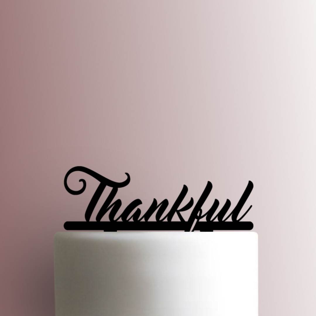 Thankful 225-918 Cake Topper