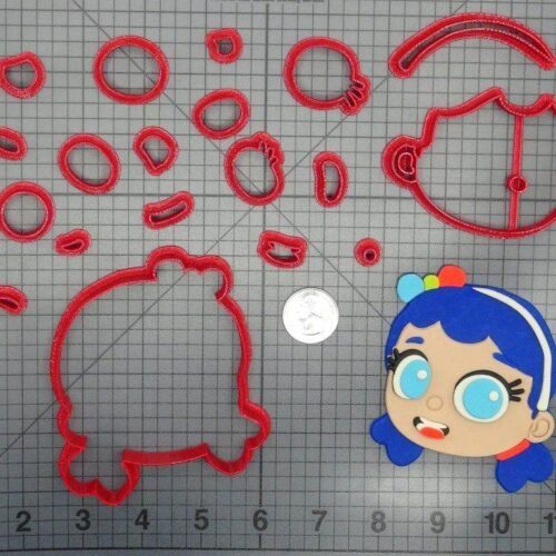 True and the Rainbow Kingdom - True Head 266-D348 Cookie Cutter Set