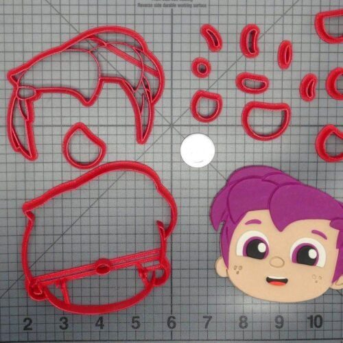 True and the Rainbow Kingdom - Zee Head 266-D350 Cookie Cutter Set