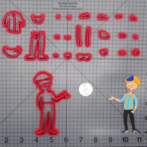 Blippi Body 266-D602 Cookie Cutter Set