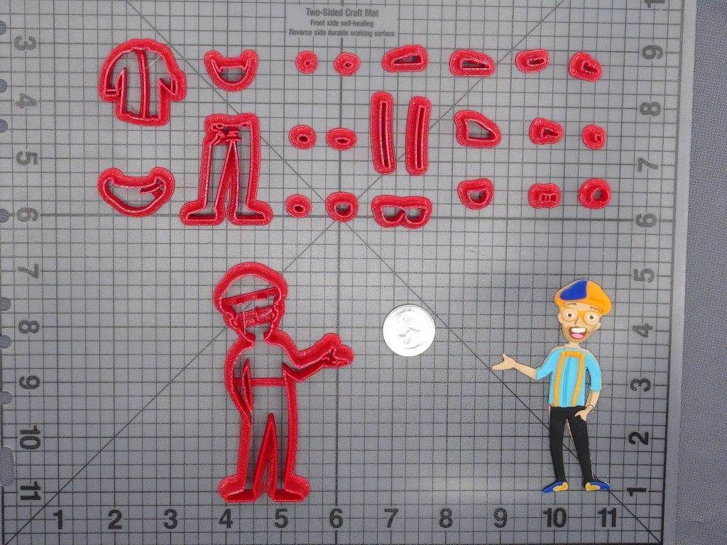 Blippi Body 266-D602 Cookie Cutter Set