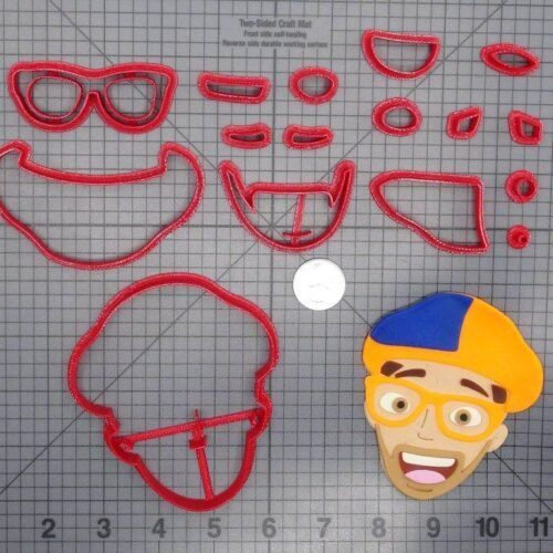 Blippi Head 266-D601 Cookie Cutter Set