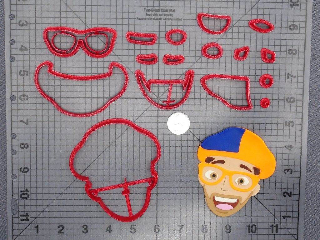 Blippi Head 266-D601 Cookie Cutter Set
