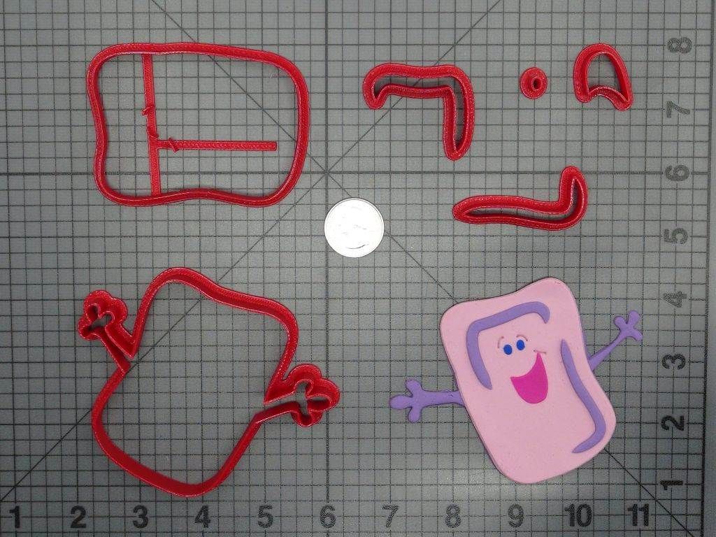 Blue's Clues - Slippery 266-D633 Cookie Cutter Set