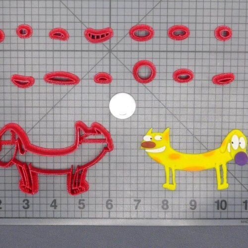 Cat Dog Body 266-D514 Cookie Cutter Set