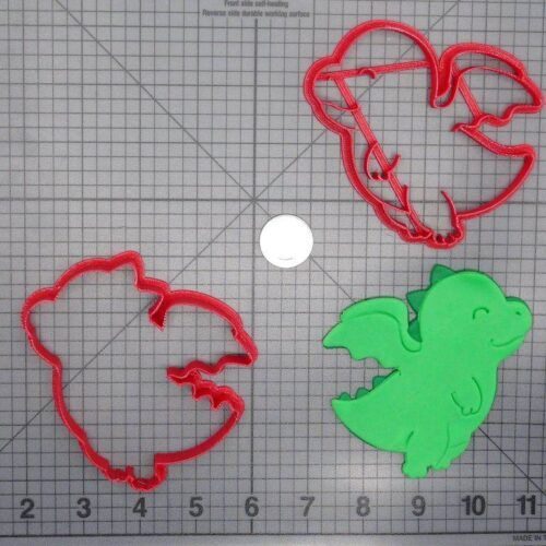 Dragon Baby Flying Body 266-D509 Cookie Cutter Set