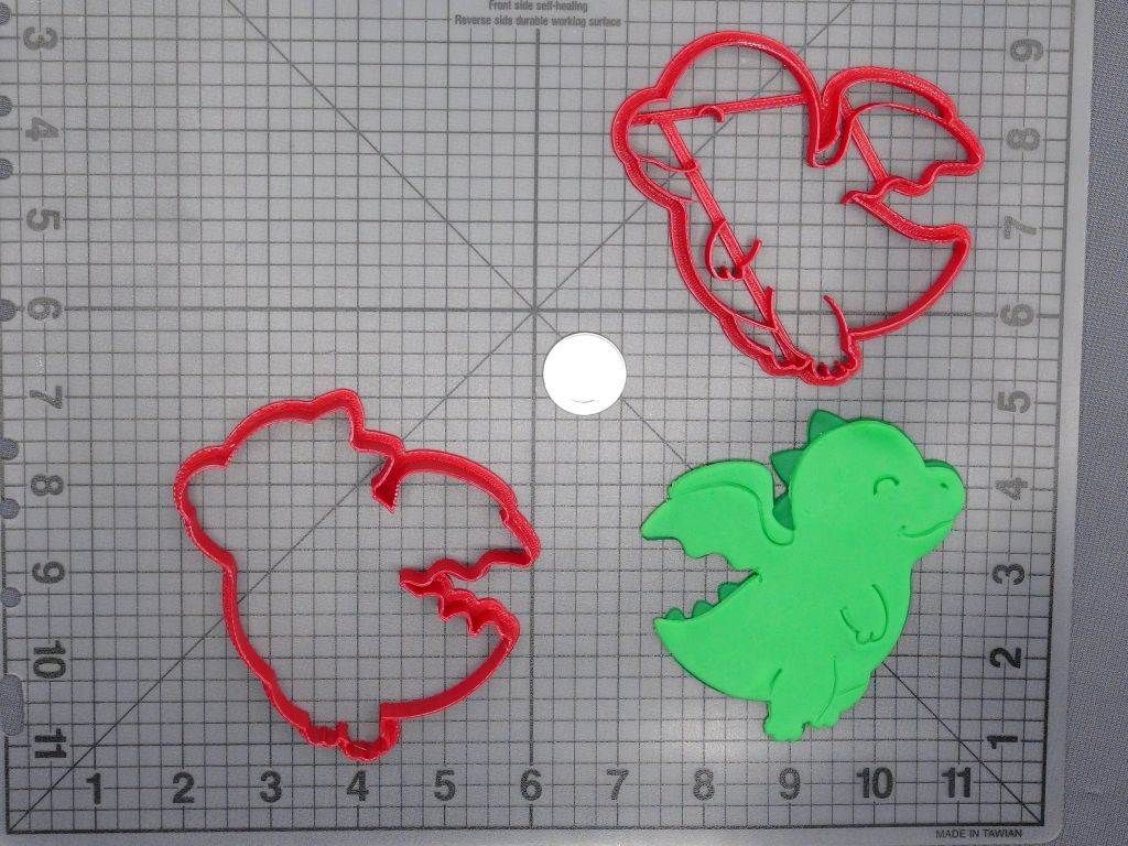 Dragon Baby Flying Body 266-D509 Cookie Cutter Set