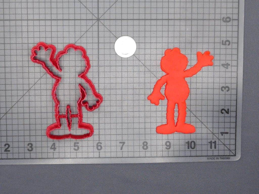 Elmo Body 266-D553 Cookie Cutter