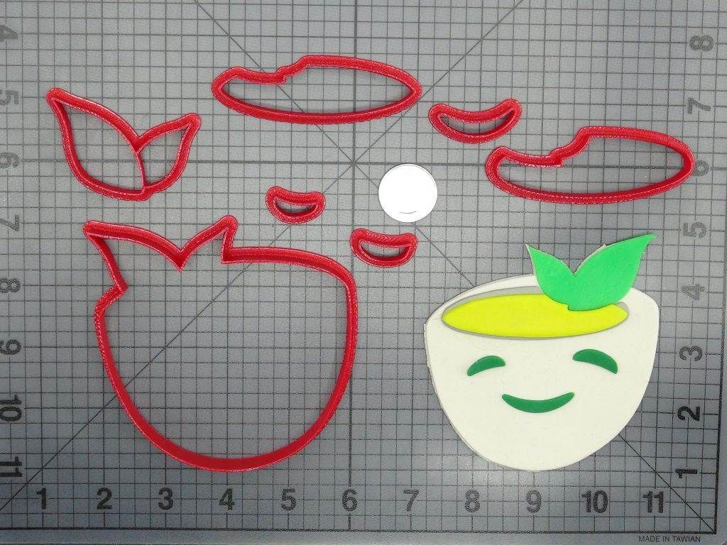 Green Tea 266-D321 Cookie Cutter Set