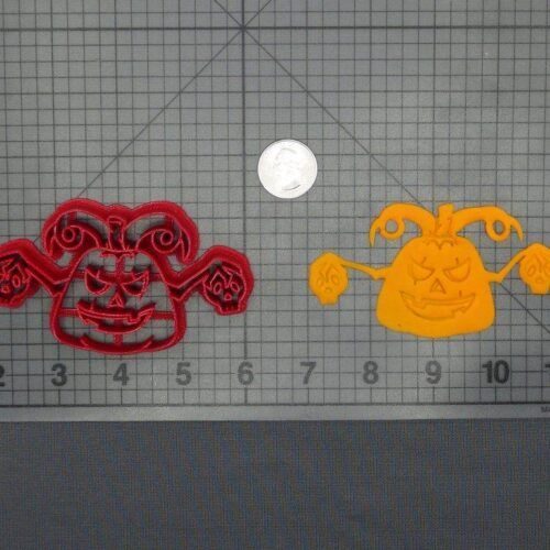 Halloween - Jack O' Lantern with Skulls 266-D942 Cookie Cutter
