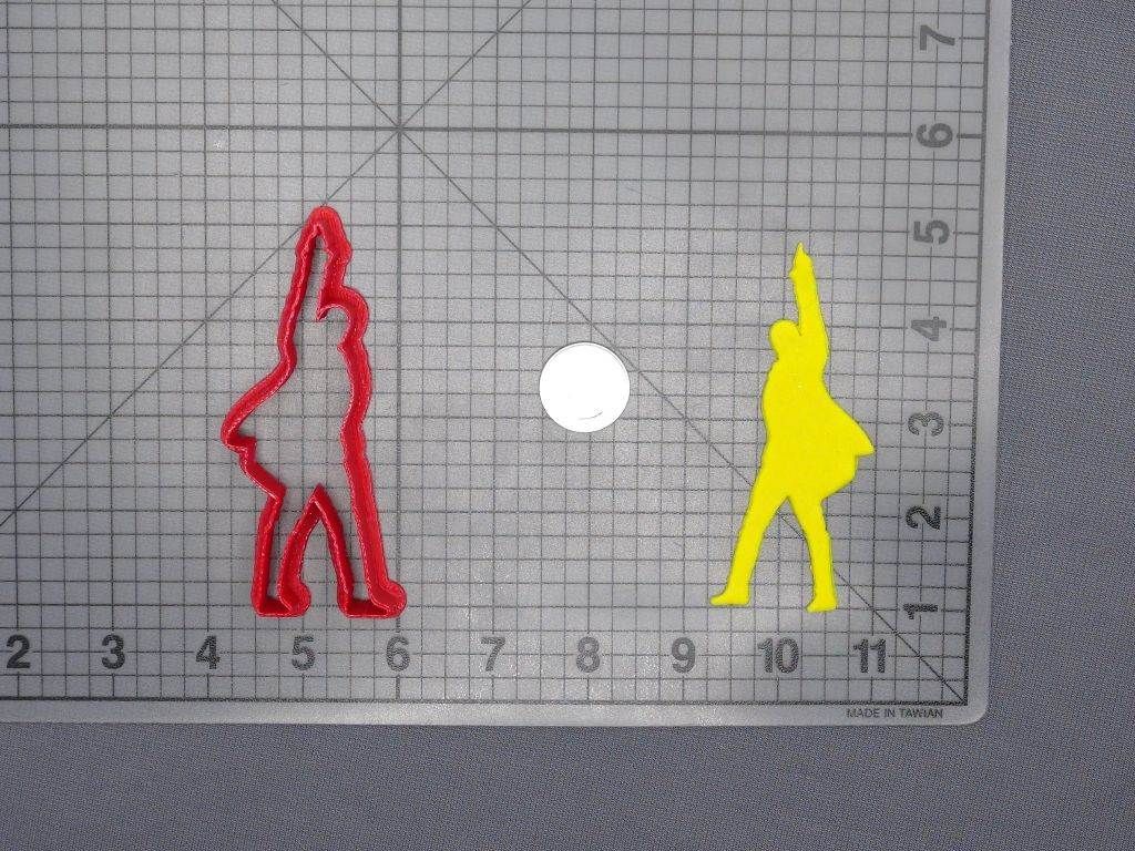 Hamilton Musical Logo 266-D693 Cookie Cutter Silhouette