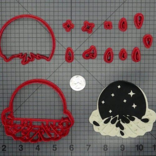 Hands with Crystal Ball 266-D954 Cookie Cutter Set