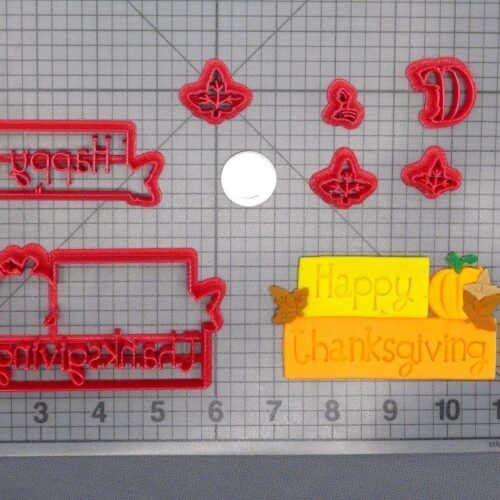 Happy Thanksgiving 266-E169 Cookie Cutter Set
