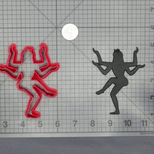 Hindu God Shiva Body 266-D448 Cookie Cutter Silhouette