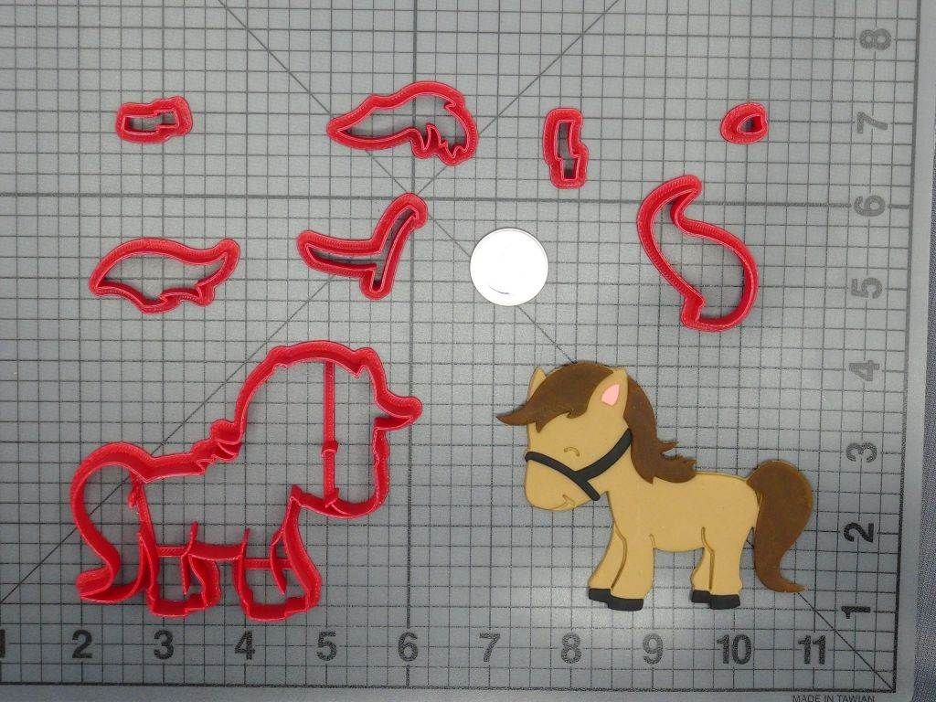Horse Body 266-D228 Cookie Cutter Set