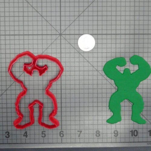 Hulk Body 266-D336 Cookie Cutter Silhouette