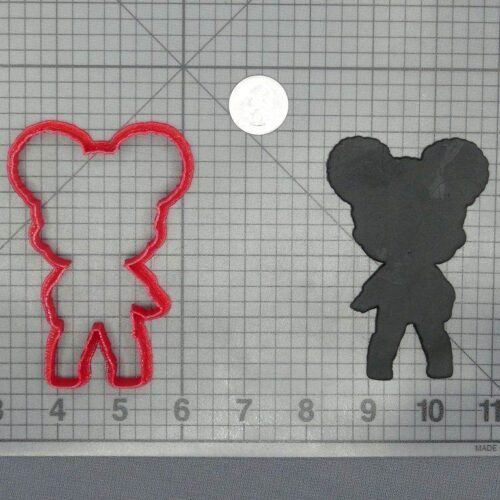 LOL Surprise Doll - Hoops MVP Body 266-D449 Cookie Cutter Silhouette