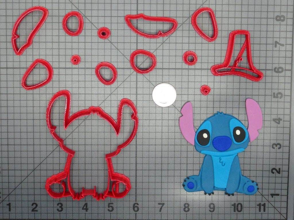Lilo and Stitch - Stitch Body 266-D255 Cookie Cutter Set